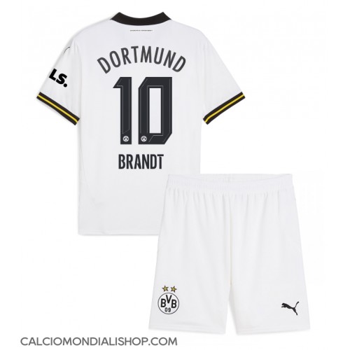 Maglie da calcio Borussia Dortmund Julian Brandt #10 Terza Maglia Bambino 2024-25 Manica Corta (+ Pantaloni corti)